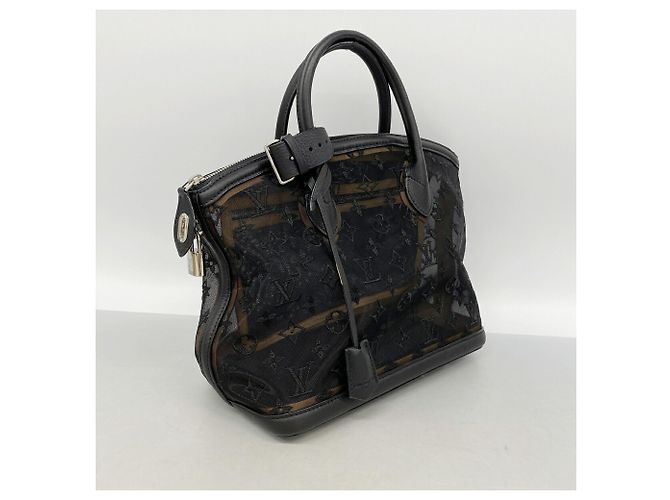 Bolsa Louis Vuitton Monogram Translance Lockit Preto - vista 2