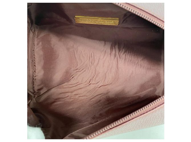 Cartier Trinity Vanity Bag aus Leder Bordeaux - Ansicht 4