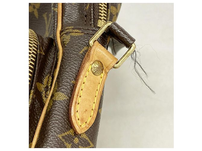 Bolso de hombro Louis Vuitton Monogram Amazon Castaño - vista 7