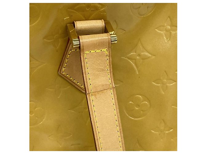 Saco Tote Louis Vuitton Vernis Houston Bege - vista 9