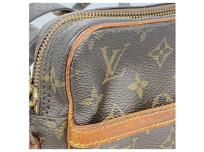 Bolso de hombro Louis Vuitton Monogram Danube Castaño - vista 11