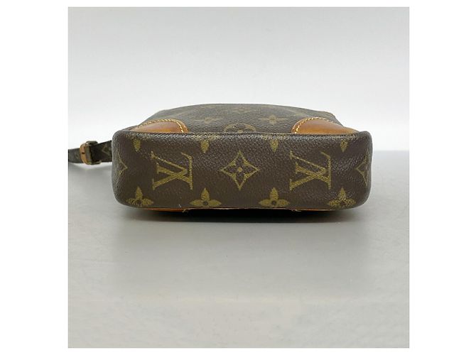Bolso de hombro Louis Vuitton Monogram Danube Castaño - vista 3