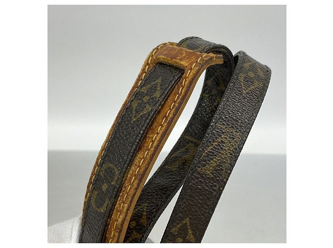 Bolso de hombro Louis Vuitton Monogram Danube Castaño - vista 8