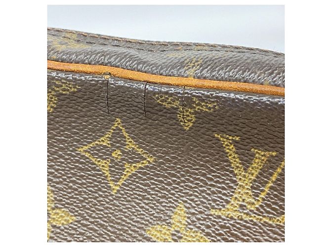 Bolso de hombro Louis Vuitton Monogram Danube Castaño - vista 9