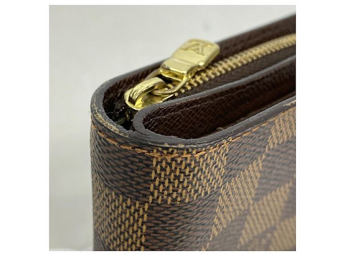 Louis Vuitton Damier Compact Zip Geldbörse Damier ebene - Ansicht 5