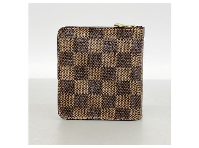 Louis Vuitton Damier Compact Zip Geldbörse Damier ebene - Ansicht 7
