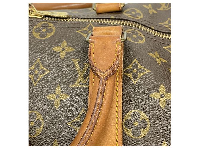 Bolsa Boston Louis Vuitton Monogram Keepall 45 Marrom - vista 11