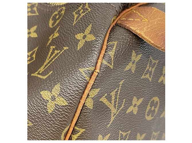 Bolsa Boston Louis Vuitton Monogram Keepall 45 Marrom - vista 9