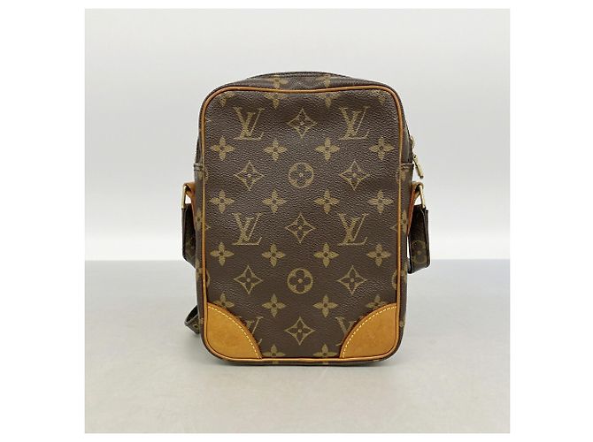 Bolso de hombro Louis Vuitton Monogram Danube Castaño - vista 11
