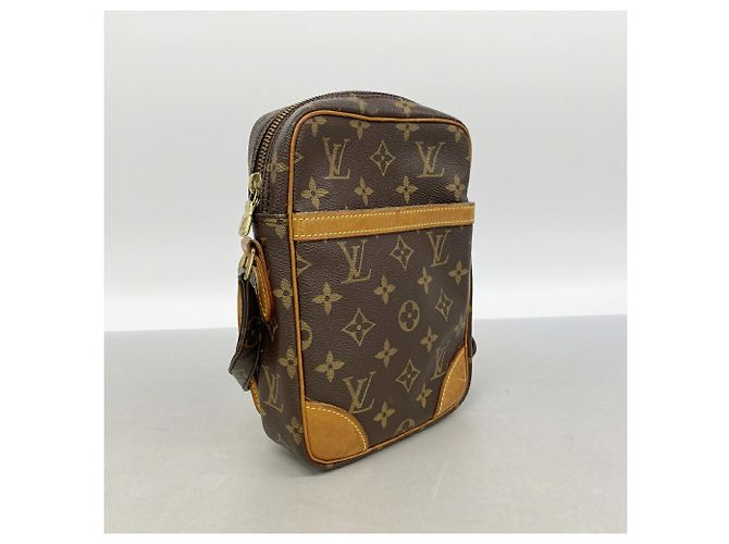 Bolso de hombro Louis Vuitton Monogram Danube Castaño - vista 2