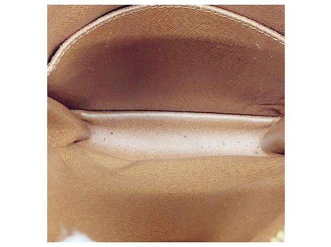 Bolso de hombro Louis Vuitton Monogram Danube Castaño - vista 4