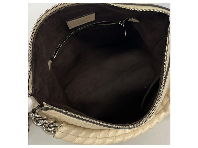 Louis Vuitton Mahina Babylon Chain BB Handtasche Roh - Ansicht 4