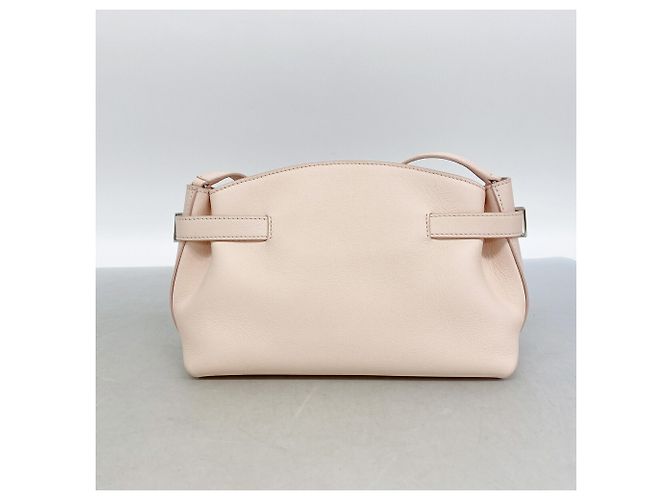 Borsa a tracolla in pelle rosa Salvatore Ferragamo - vista 9