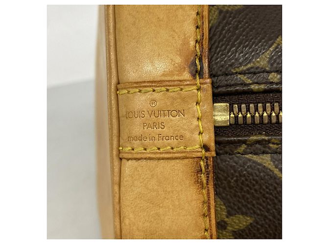 Sac à main Louis Vuitton Alma Monogram Marron - vue 5