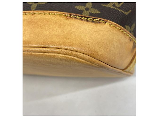 Sac à main Louis Vuitton Alma Monogram Marron - vue 7