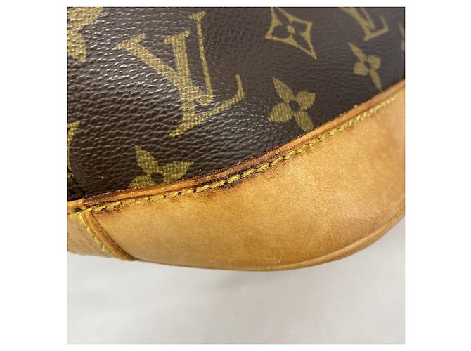Sac à main Louis Vuitton Alma Monogram Marron - vue 8