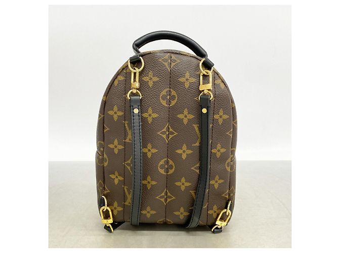 Mochila MINI Palm Springs Monogram Louis Vuitton Castaño - vista 11