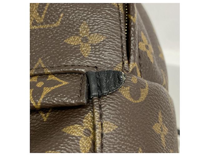 Mochila MINI Palm Springs Monogram Louis Vuitton Castaño - vista 7