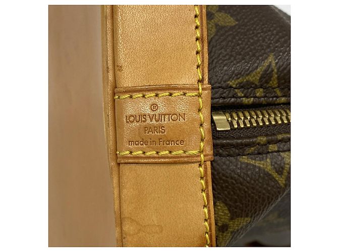 Borsa Louis Vuitton Alma Monogram Marrone - vista 5