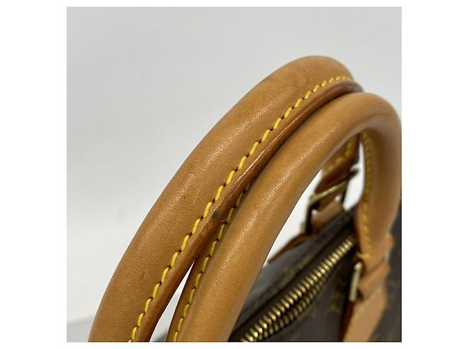 Borsa Louis Vuitton Alma Monogram Marrone - vista 7