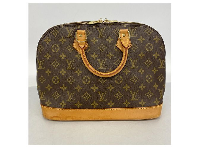 Borsa Louis Vuitton Alma Monogram Marrone - vista 9