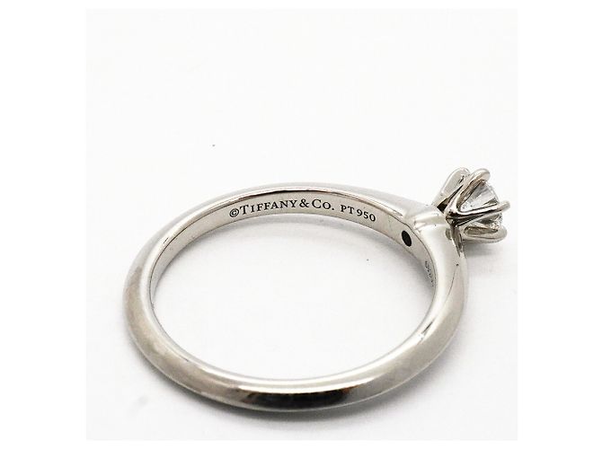 Autre Marque Anello solitario Tiffany & Co. - vista 4