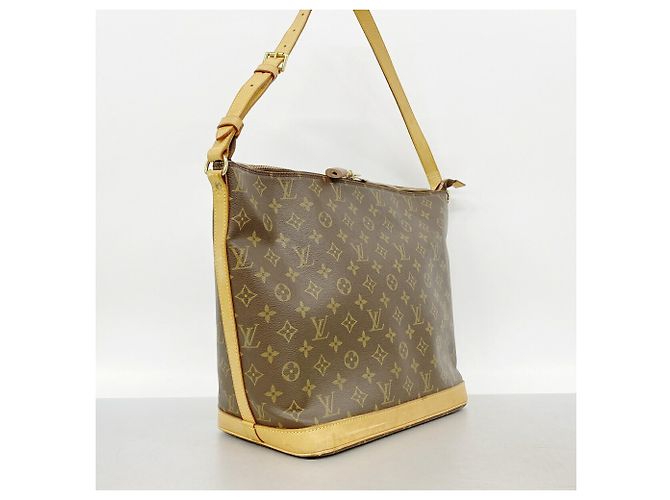 Bolso de hombro Louis Vuitton Monogram Amfar Three Vanity Star Castaño - vista 2
