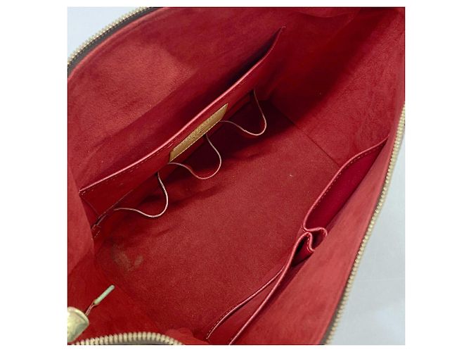 Bolso de hombro Louis Vuitton Monogram Amfar Three Vanity Star Castaño - vista 4