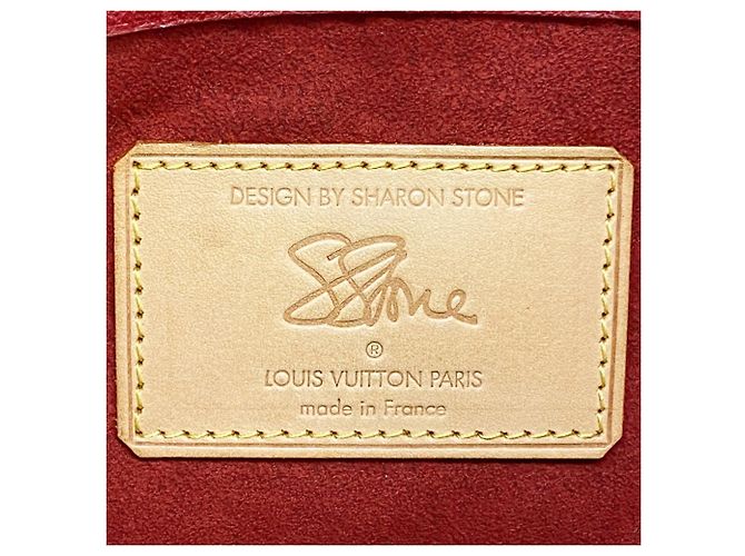 Bolso de hombro Louis Vuitton Monogram Amfar Three Vanity Star Castaño - vista 5
