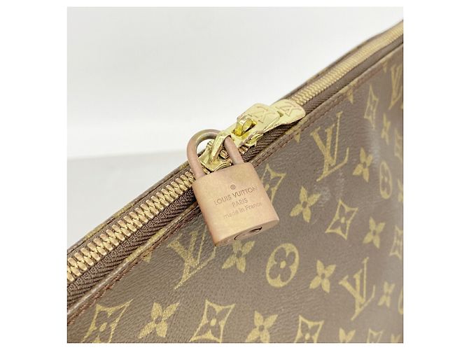 Bolso de hombro Louis Vuitton Monogram Amfar Three Vanity Star Castaño - vista 6