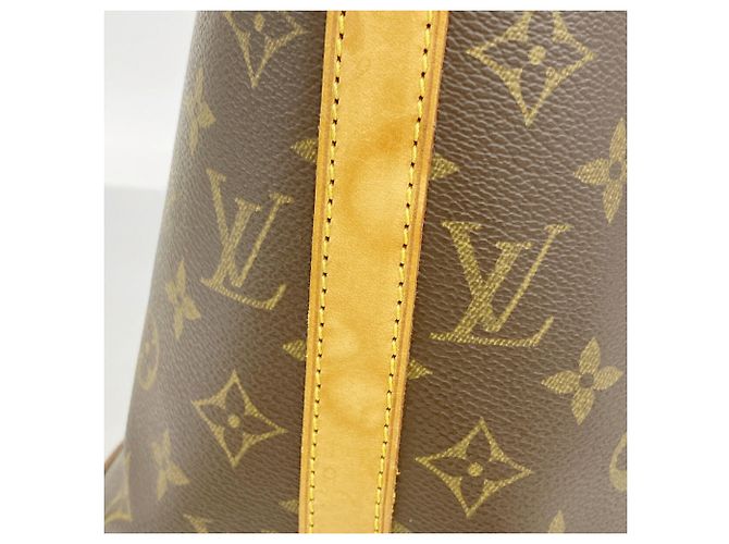 Bolso de hombro Louis Vuitton Monogram Amfar Three Vanity Star Castaño - vista 8