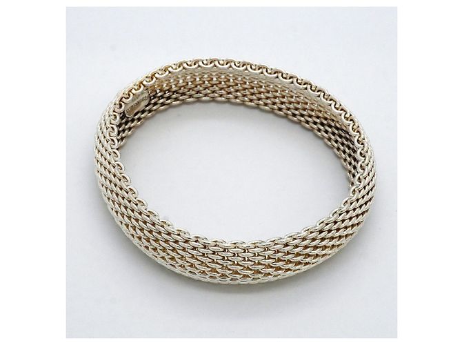 Autre Marque Bracciale rigido Tiffany & Co. Somerset Mesh - vista 2