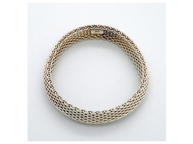 Autre Marque Bracciale rigido Tiffany & Co. Somerset Mesh - vista 3