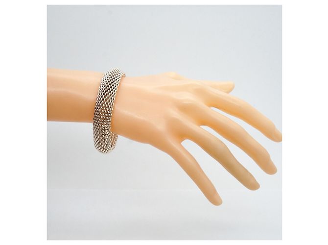 Autre Marque Bracciale rigido Tiffany & Co. Somerset Mesh - vista 5