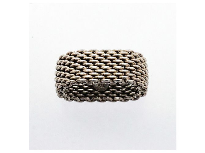 Autre Marque Anello Tiffany & Co. Somerset Mesh - vista 2