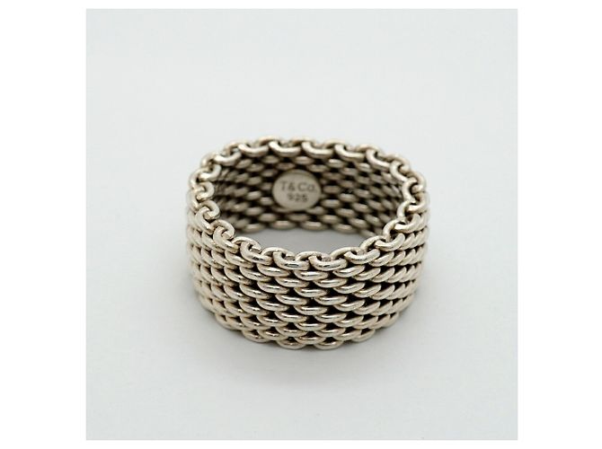 Autre Marque Anello Tiffany & Co. Somerset Mesh - vista 3