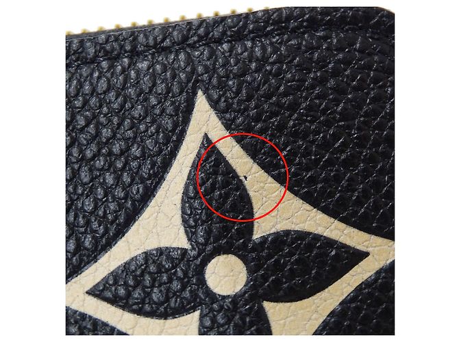 Portafoglio Zippy da donna Louis Vuitton Nero - vista 10