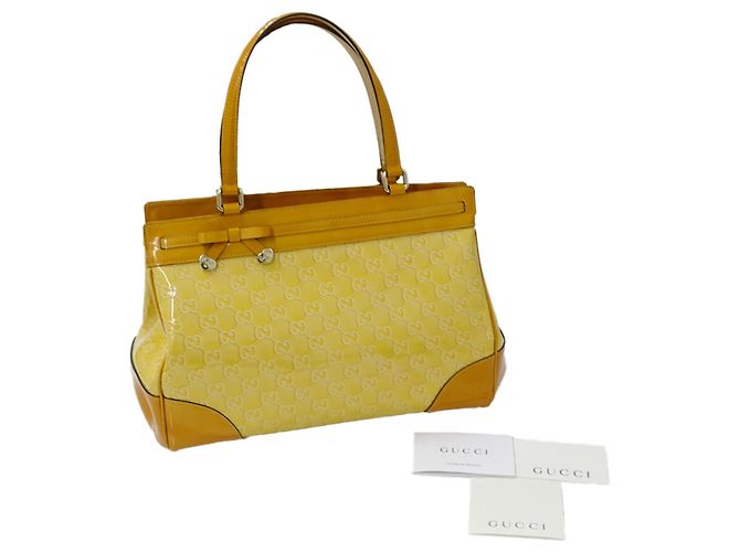 Gucci Mayfair GG Tote Bag Beige Orange Gelb - Ansicht 17