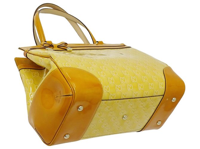 Gucci Mayfair GG Tote Bag Beige Orange Gelb - Ansicht 3