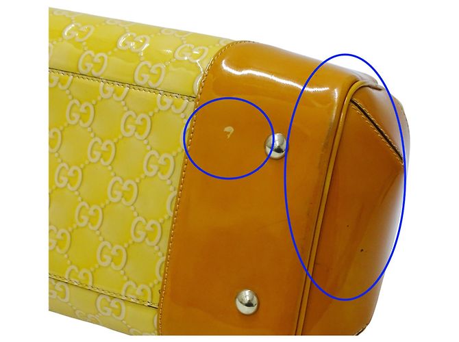 Gucci Mayfair GG Tote Bag Beige Orange Gelb - Ansicht 7