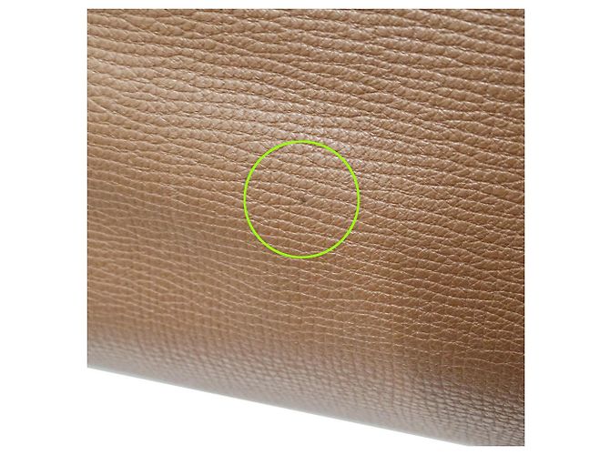 Borsa a mano Burberry in pelle marrone - vista 9
