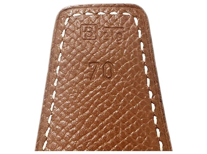 Hermès Cinto de couro reversível Hermes Preto Branco - vista 6