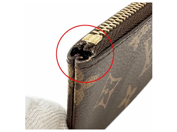 Louis Vuitton Monogram Pochette Cle Braun Monogramm - Ansicht 10