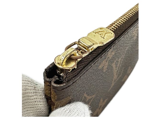 Louis Vuitton Monogram Pochette Cle Braun Monogramm - Ansicht 11