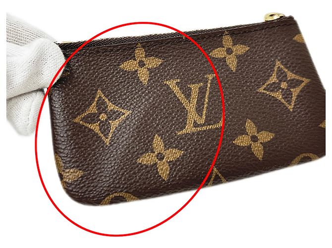 Louis Vuitton Monogram Pochette Cle Braun Monogramm - Ansicht 8