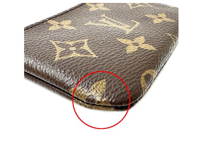 Louis Vuitton Monogram Pochette Cle Braun Monogramm - Ansicht 9