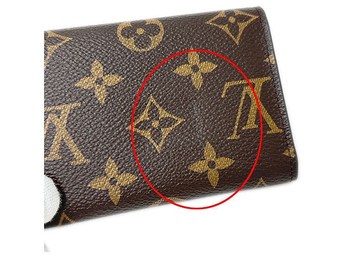Cartera Monogram para mujer Louis Vuitton Fucsia Monograma - vista 10