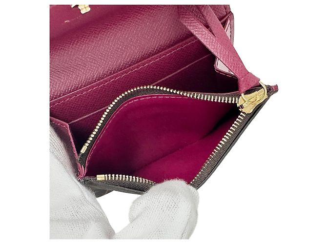 Cartera Monogram para mujer Louis Vuitton Fucsia Monograma - vista 7