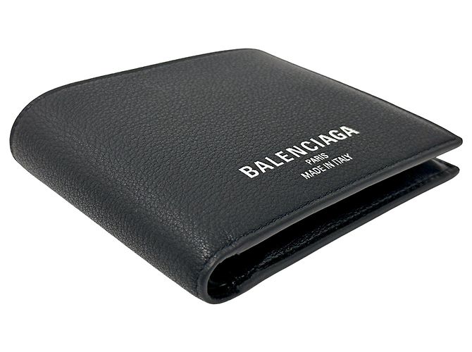 Balenciaga Bi-Fold Geldbörse Schwarz - Ansicht 3