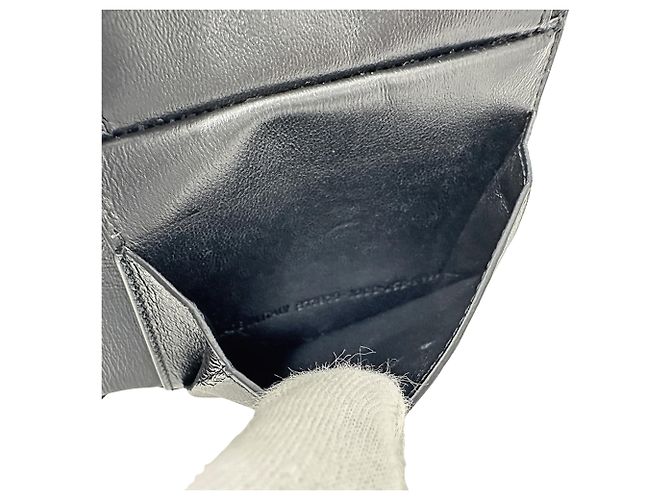 Balenciaga Bi-Fold Geldbörse Schwarz - Ansicht 7